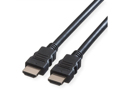 ROLINE GREEN CAVO HDMI HIGH SPEED CABLE, M/M, BLACK, 1M