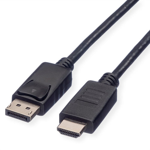 ROLINE GREEN CAVO DISPLAYPORT CABLE, DP - HDTV, M/M, BLACK, 2M