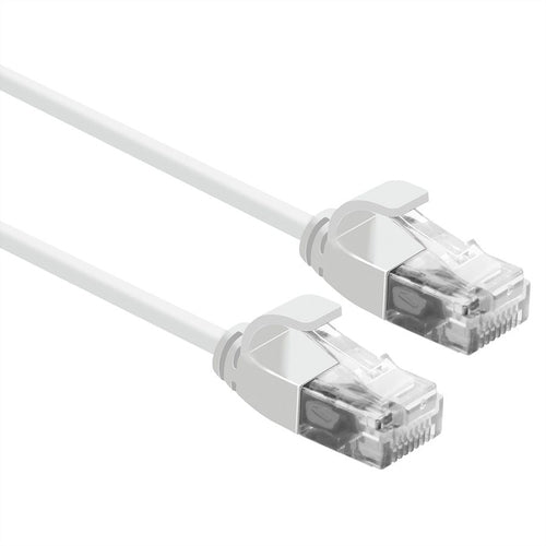 ROLINE CAVO UTP DATA CENTER PATCHCORD CAT.6A CLASS EA LSOH SLIM BIANCO 5M