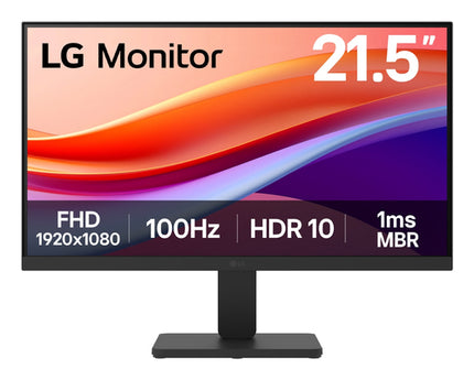 LG MONITOR 21,5 LED VA FHD 16:9 FHD 100Hz, 250 CDM, HDMI, MULTIMEDIALE
