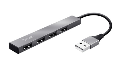 TRUST MINI USB HUB 4 PORTE HALYX ALUMINIUM