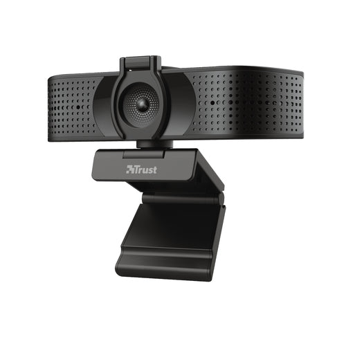 TRUST WEBCAM ULTRA HD 4K 3480X2160- FILTRO PRIVACY - TEZA - NERO