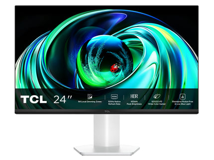 TCL MONITOR GAMING 23,8 mLED VA 16:9 FHD 5MS 100hz 450 CDM, miniLED Direct-84, 99 sRGB, VGA/HDMI, BIANCO