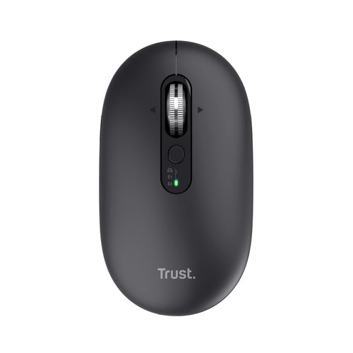 TRUST MOUSE WIRELESS HYPERSCROLL RICARICABILE MULTICONNECT WL 2,4GHZ + 2x BT ULTRASOTTILE SILENT - 3