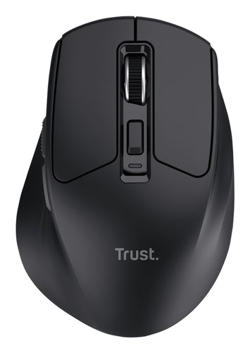 TRUST MOUSE WIRELESS RICARICABILE MULTICONNECT WL 2,4GHZ + 2x BT SILENT - 3200DPI - NIVEN - NERO