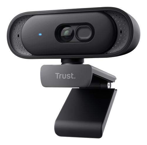 TRUST WEBCAM 2K QHD 2560X1440p - FILTRO PRIVACY - TOMAR - NERO