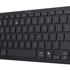 TRUST TASTIERA WIRELESS BLUETOOTH RICARICABILE MULTICONNECT 3 BT - LAYOUT ITALIANO - NADO II - NERA