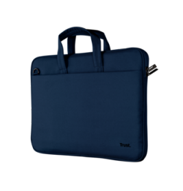 TRUST BORSA LAPTOP/NOTEBOOK FINO A 14" ECO - REALIZZATA CON PET RICICLATO - BOLOGNA BLU