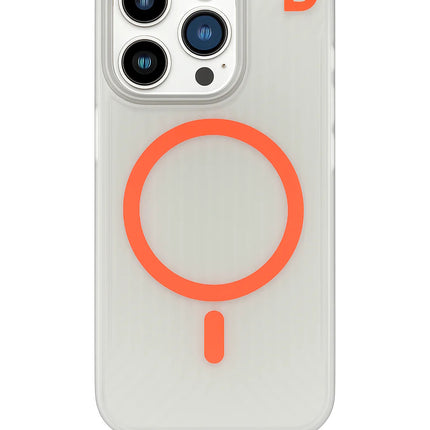 IDUDE COVER TANK MAGSAFE NEON IPHONE 15 PRO ARANCIONE
