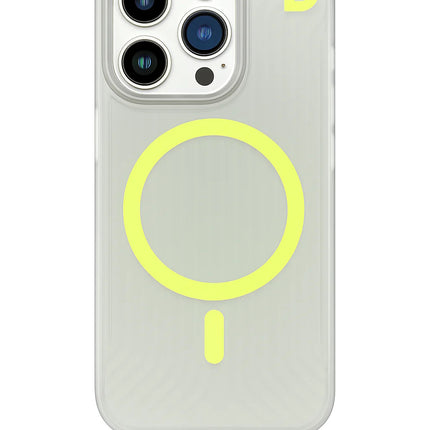IDUDE COVER TANK MAGSAFE NEON IPHONE 15 PRO MAX GIALLO