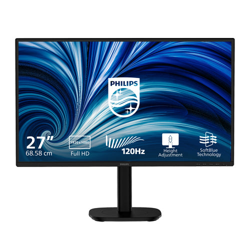 PHILIPS MONITOR 27 LED IPS FHD 16:9 4MS, REG ALTEZZA, VGA/DP/HDMI