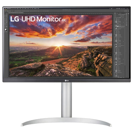 LG MONITOR 27 LED IPS 4K UHD 16:9 5MS 300 CDM, PIVOT, DP/HDMI, MULTIMEDIALE, BIANCO