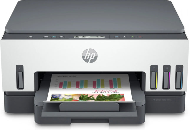 HP MULTIFUNZIONE INK A4 COLORE, SMART TANK 7005, 15PPM, USB/LAN/WIFI, 4 IN 1, 3 ANNI GAR REG PRODOTTO
