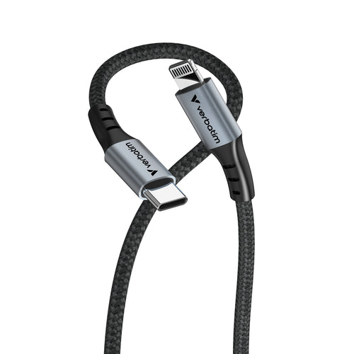 VERBATIM CAVO SYNC  CHARGE CABLE USB-C TO LIGHTNING 120 CM