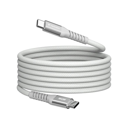 VERBATIM CAVO MAGNETICO SYNC  CHARGE USB-C TO USB-C 60W MAGNETIC 120 CM GRIGIO