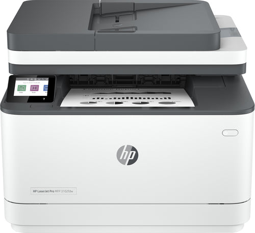 HP MULTIFUNZIONE LASER A4 B/N, LASERJET PRO MFP 3102FDW, 33 PM ADF, FRONTE/RETRO, USB/LAN/WIFI