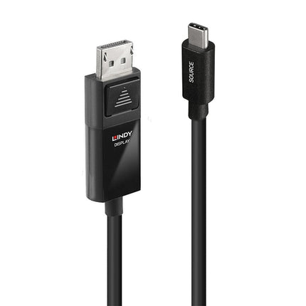 LINDY CAVO ADATTATORE USB TIPO C A DISPLAYPORT 8K60, 1M