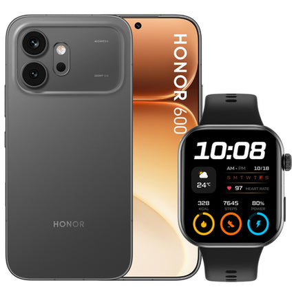 HONOR SMARTPHONE 600 8 512GB BLACK + W2I