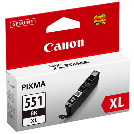 CANON CART INK NERO ALTA CAPACITA PER PIXMA IP7250 MG5450 MG6350 CLI-551XL BK