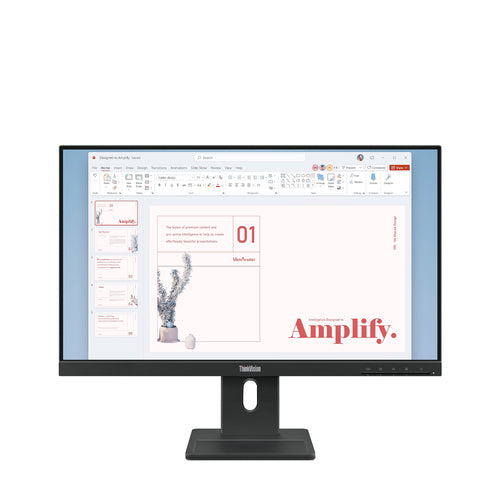LENOVO MONITOR 23,8 LED IPS 16:9 FHD 6MS 250 CDM, PIVOT, VGA/DP/HDMI, MULTIMEDIALE, E24-40