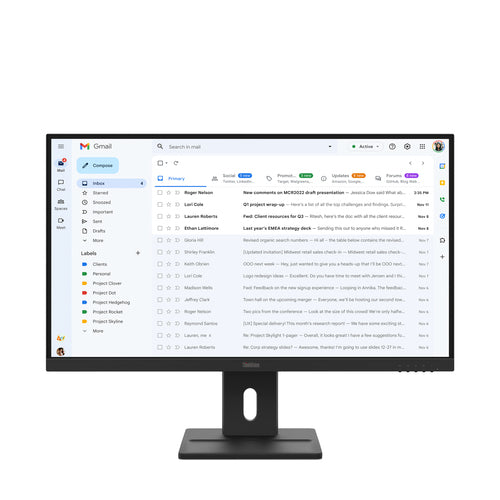 LENOVO MONITOR 27 LED IPS 16:9 FHD 6MS 300 CDM, PIVOT, VGA/DP/HDMI, MULTIMEDIALE E27-40