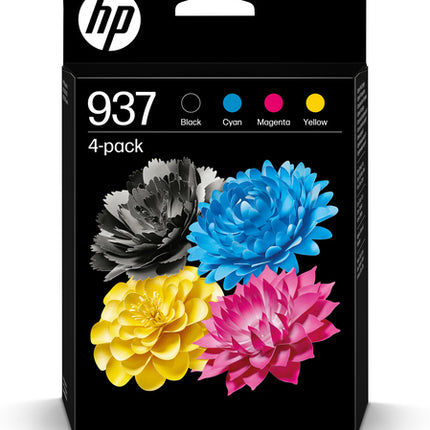 HP CART INK MULTICOLOR CMYK 937 NERO,CIANO,MAGENTA,GIALLO