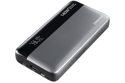 INTENSO POWER BANK HE25000  140 W, CARICA FINO 3 DISPOSITIVI, GRIGIO NERO