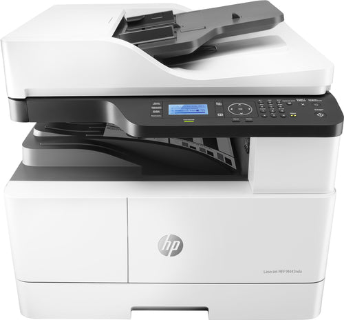 HP MULTIFUNZIONE LASER A3 B/N, LASERJET M443NDA, 24PPM, ADF, USB/LAN, 3 IN 1