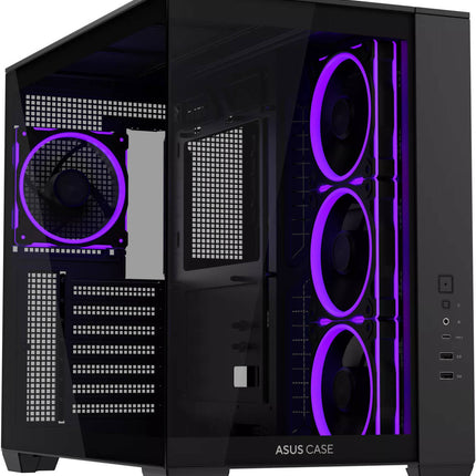 ASUS CASE A32 PLUS ARGB, VETRO TEMPERATO, NERO