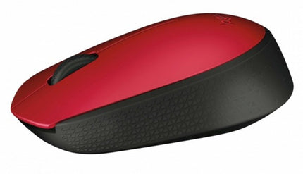 LOGITECH WIRELESS MOUSE M171 OTTICO USB COLORE ROSSO