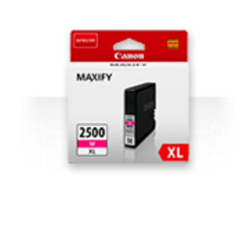 CANON CART INK MAGENTA PGI-2500XL PER MAXIFY MB4050, MB5050, MB5350