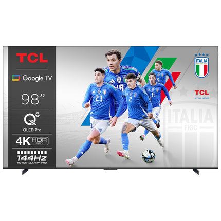 TCL SMART E GOOGLE TV 98&#34; 4K UHD DARK SILVER
