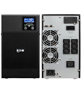EATON 9E UPS, 3000 VA, 2400W, INGRESSO: C20, USCITE: (6) C13 (1) C19, TOWER 00W AUTONOMIA 7 MIN.