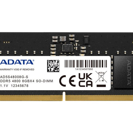 ADATA RAM SODIMM 8GB DDR5 4800MHZ