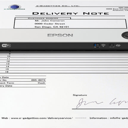 EPSON SCANNER DOCUMENTALE WORKFORCE A4 DS-80W
