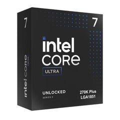 INTEL CPU ULTRA 7, 270K PLUS, LGA 1851, 3,75GHZ 24 CORE, 40 MB CACHE, 125W, GRAPHIC, NO FAN