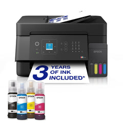 EPSON MULTIFUNZIONE INK A4 COLORE, ECOTANK ET-4900, 33PM, FRONTE/RETRO, ADF, USB/LAN/WIFI, 4 IN 1