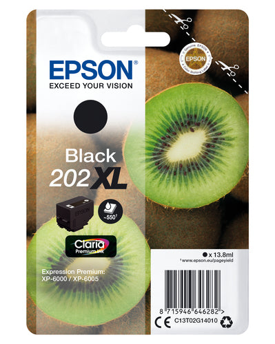 EPSON CART INK NERO 202XL KIWI CONF SINGOLA AD ALTA CAPACITA