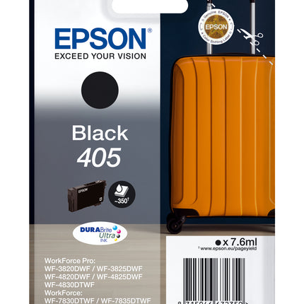 EPSON CARTUCCIA VALIGIA 405 NERO INKJET STANDARD C13T05G14010 NO BLISTER