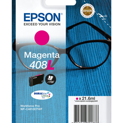 EPSON CARTUCCIA MAGENTA 408L DURABRITE ULTRA INK