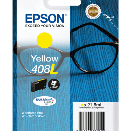 EPSON CARTUCCIA GIALLO 408L DURABRITE ULTRA INK