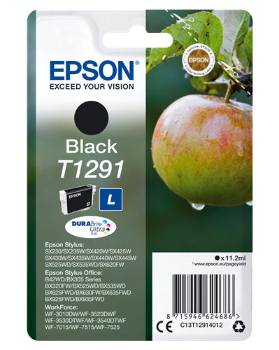 EPSON CART INK NERO BX 305F 320FW SX420W 425W, SERIE L MELA