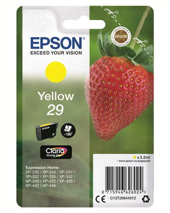 EPSON CART. INK GIALLO SERIE FRAGOLA