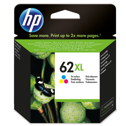 HP CART INK MULTICOLOR 62XL (CIANO MAGENTA GIALLO) 415PAG TS