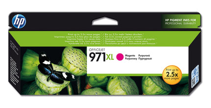HP CART INK MAGENTA PER OFFICEJET PRO X451 X476 X551 X576, 971XL