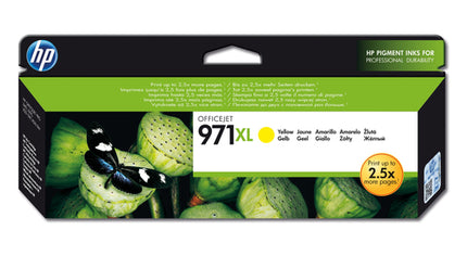 HP CART INK GIALLO PER OFFICEJET PRO X451 X476 X551 X576, 971XL
