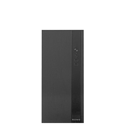 NUWO CASE OFFICE M-ATX OPAL Z100 0.60MM SPCC USB2.0 80MM NERO