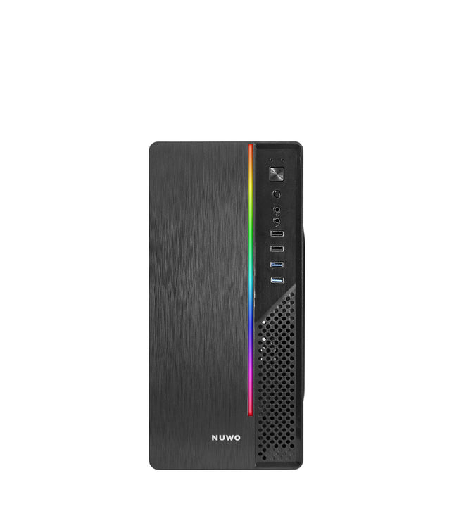 NUWO CASE OFFICE M-ATX ITAK I603 0.40MM SPCC USB3.0/2.0 12CM FRONT MESH SIDE MESH ALIMENTATORE 240W