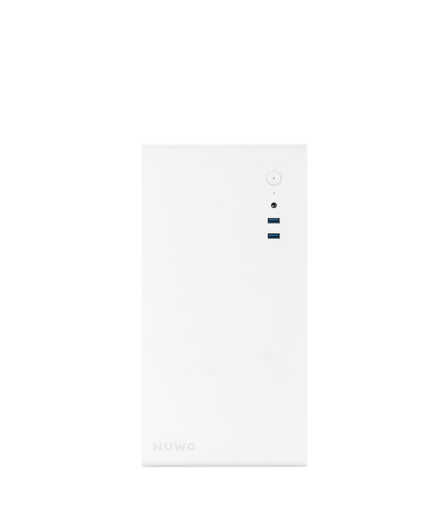 NUWO CASE OFFICE M-ATX EGUERA A103 0.60MM SPCC USB3.0 80MM FRONT METAL SIDE METAL BIANCO