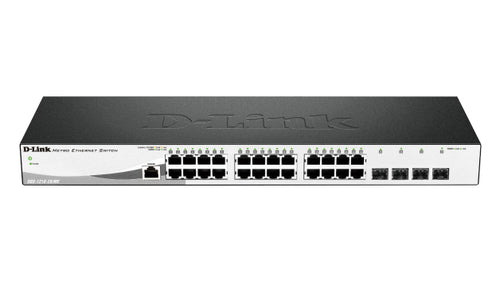 D-LINK SWITCH 24-PORT 10/100/1000BASE-T + 4 SFP PO D-LINK SWITCH 24-PORT 10/100/1000BASE-T + 4 SFP P